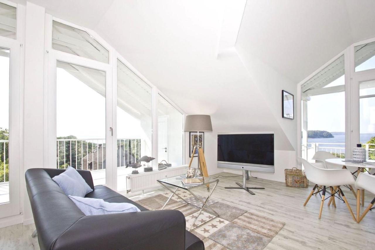 Moderne Ferienwohnung Mit Balkon, Meerblick - Ferienresidenz Zwei Boddenfewo 1-5 Lietzow 外观 照片